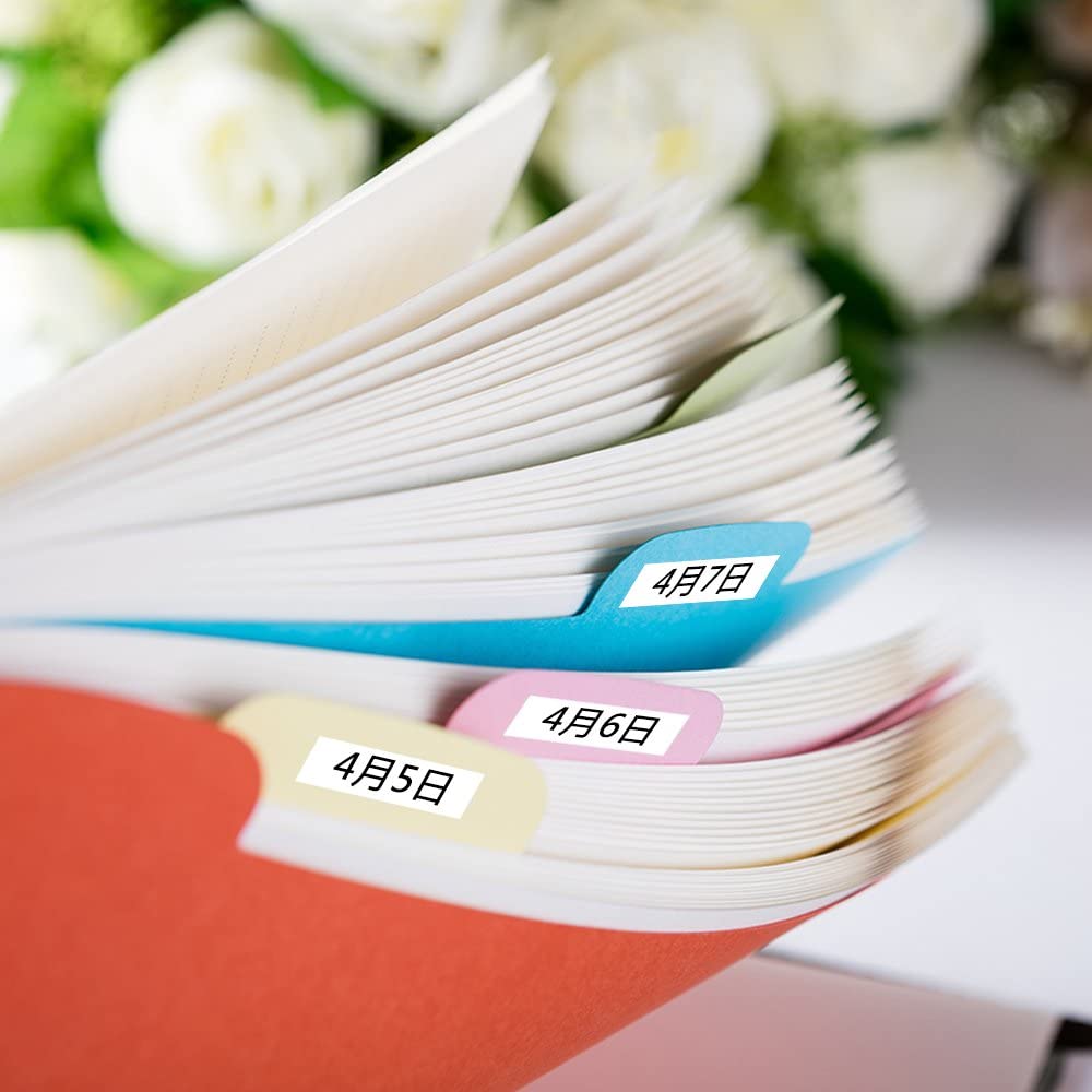 Aomya Tze Tape 12mm 0.47" Label Tape Compatible with Brother Label Maker Tape TZe-231 TZe231 TZ-231 Replacement for Brother P-Touch H110,PT-D210, PTD600, PTD400AD,PT-1290, Black on White,5-Pack…