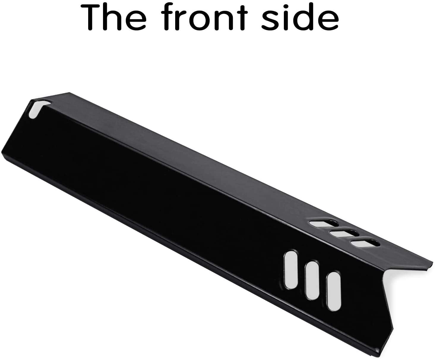 GFTIME 15'' Grill Heat Plates Replacement Parts for Backyard GBC1460W, GBC1461W, BHG, Dynaglo DGF510SBP, DGF510SSP, Phoenix, Montana, Uniflame Grill, BY15-101-001-02, Porcelain Steel, 4-Pack