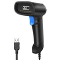 PecuMecu Handheld 1D&2D USB Barcode Scanner, Wired QR Code Scanner PDF417 Data Matrix Bar Code Reader with Long USB Cable for POS Mobile Payment, Convenience Store, Supermarket, Warehouse (TM-10C)