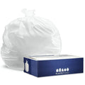 Plasticplace 4 Gallon White Garbage Bags, 0.5 Mil, 250/Case