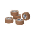 3M Coban Self- Adherent Wrap, 1"x 5yds, Pack of 5 Rolls, Tan