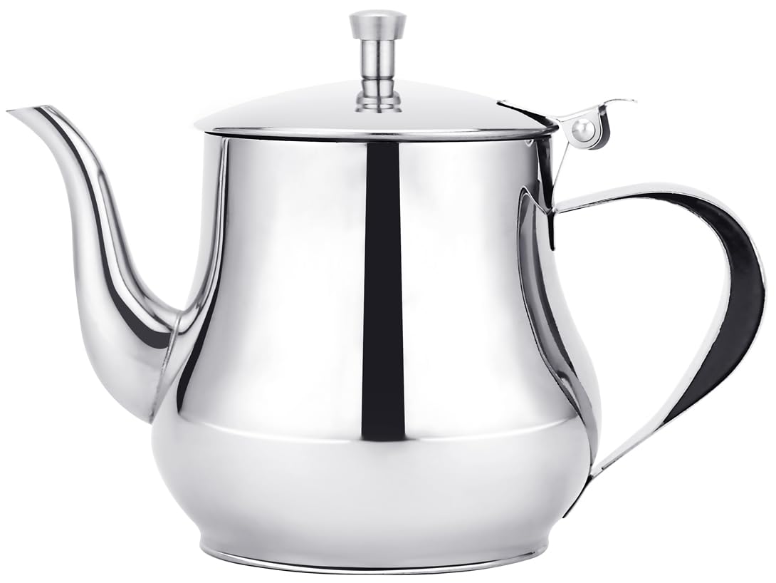 SANQIAHOME 360ml Stainless Steel Small-Capacity mini teapot Coffee Servers