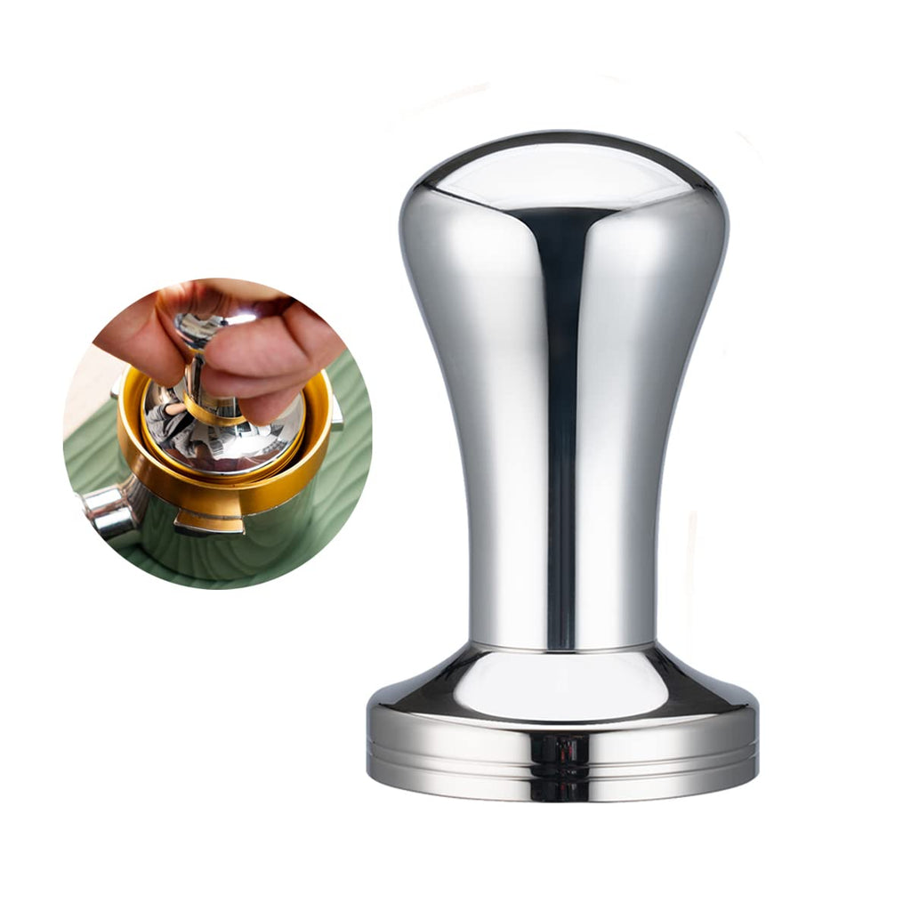 HAILASRE Espresso Coffee Tamper 51mm Stainless Steel Barista Espresso Base Coffee Bean Press