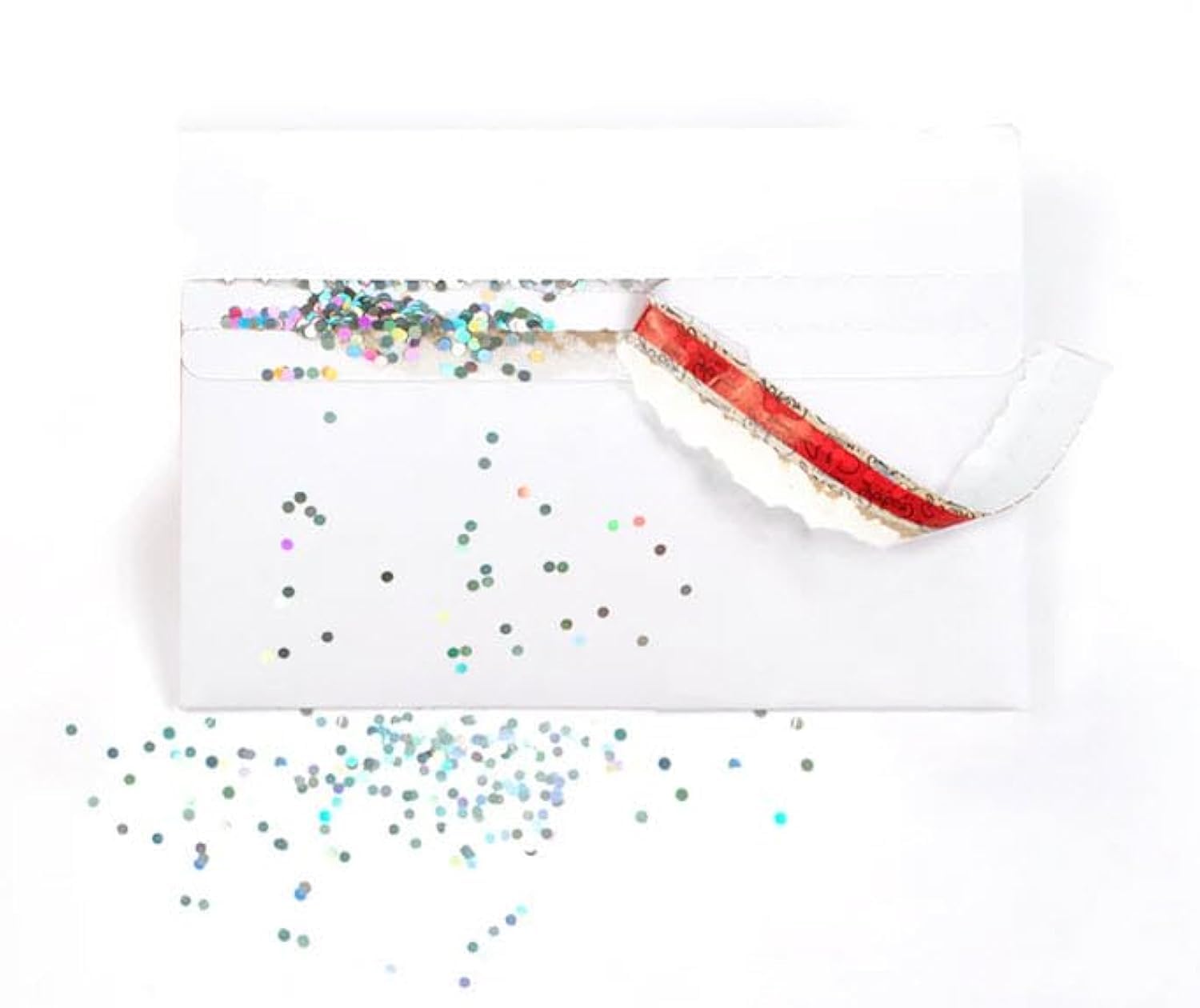3-Pack Glitter Trap Prank Envelopes – The Ultimate Prank Envelopes for Sending Cards with a Sparkly Surprise – Fits Standard Cards - Laughter Guaranteed