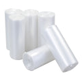 Ponpong 5 Gallon Clear Trash Bags, 20 L Garbage Bags for Bathroom Kitchen, 150 Counts/6 Rolls