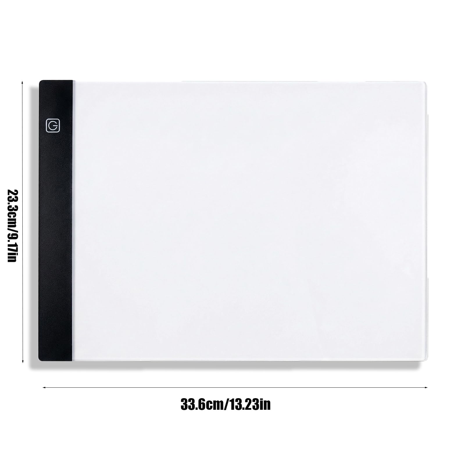 Huacan LED Light Pad Board for Diamond Painting Tablet Ultrathin 3 Level Dimmable Portable USB Charging Apply to Diamond Art Kits