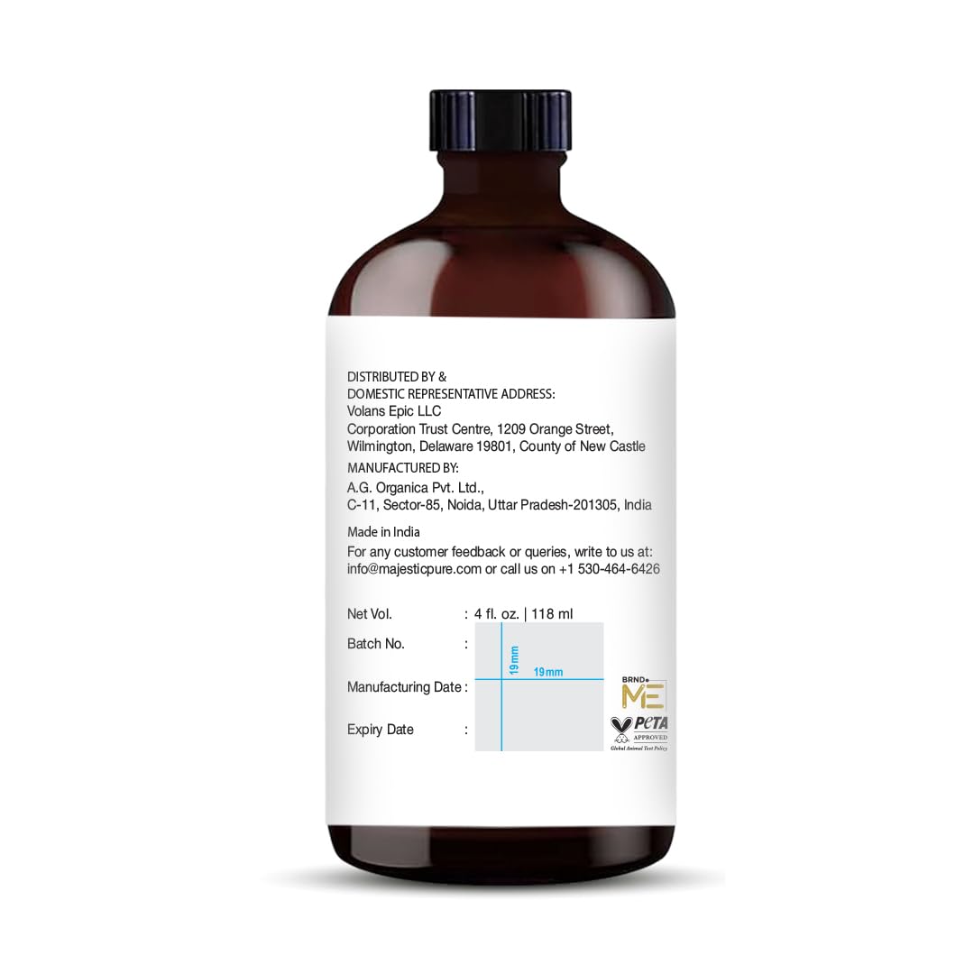 Majestic Pure Eucalyptus Essential Oil - Huge 118 ml (Set of 2) - 100% Pure and Natural Oil for Soap Making Scent- Premium Grade with Glass Dropper