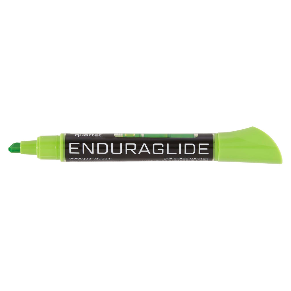 Quartet EnduraGlide Dry-Erase Markers, Chisel Tip, Bold Colour, Assorted Colours, 12-pack (6447459961)