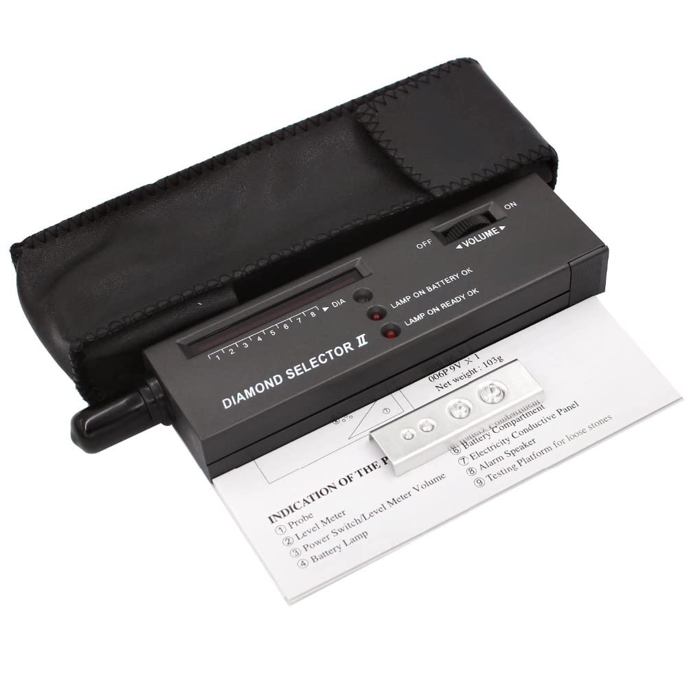 Yasumai High Accuracy Professional Jeweler Diamond Tester Selector for Novice and Expert