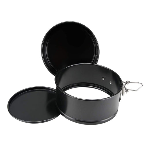 4 inch Springform Pan Set, Chetexus Mini Springform Pan Small Spring Form Nonstick Cheesecake Pan with Removable Bottom for Mini Cheesecakes, Pizzas and Quiches