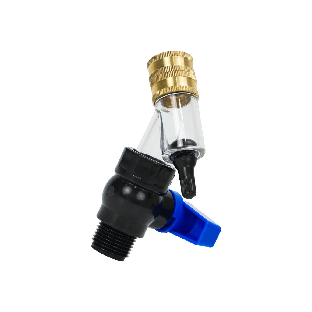 Water Heater Flush Kit for Gas & Electric Tanks - Removes Sediment, Improves Hot Water Supply & Efficiency