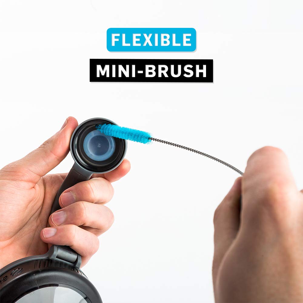 BlenderBottle 2-in-1 Shaker Bottle and Straw Cleaning Brush