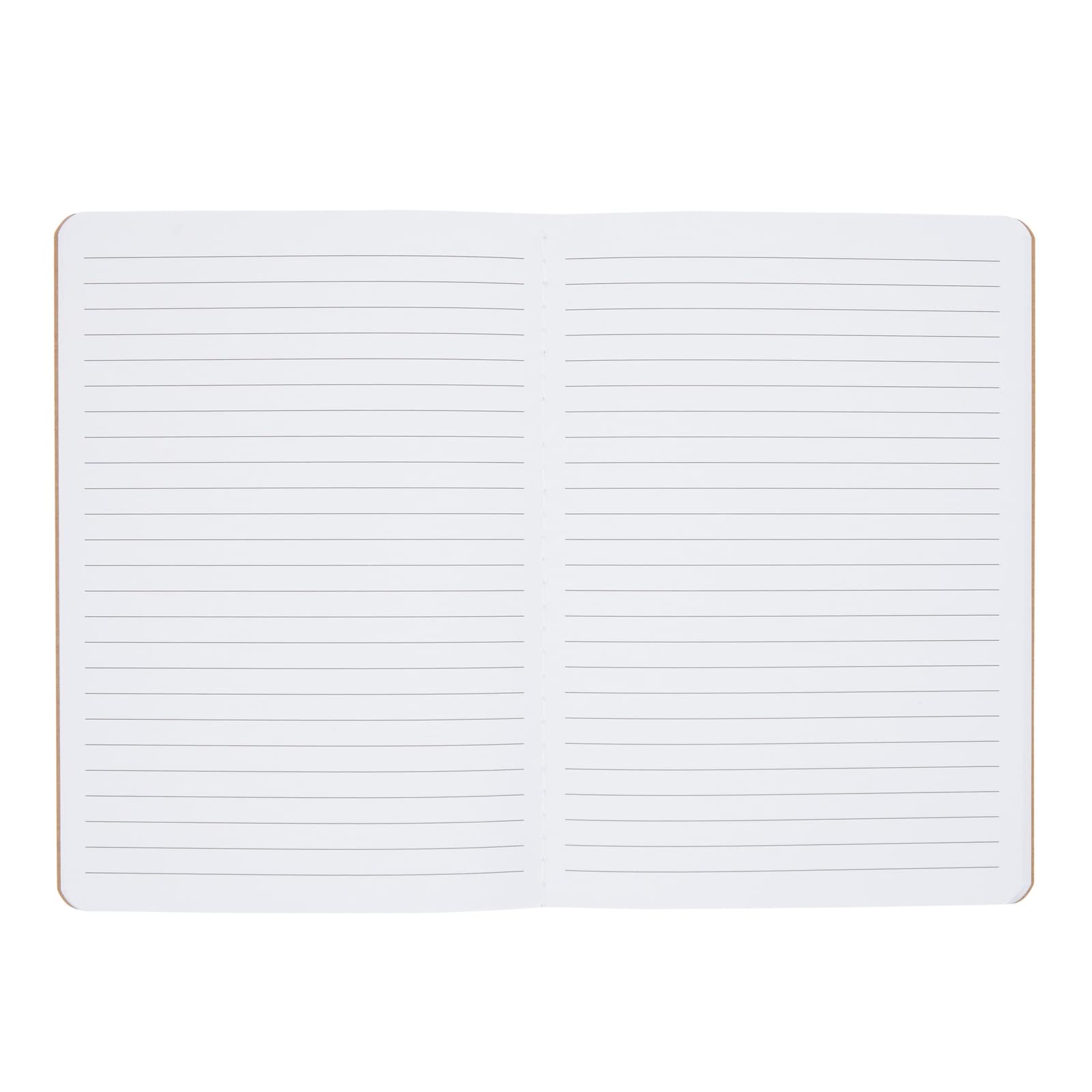 Kraft Paper Notebook, Motivational Lined Journal in Happy Theme (5x8 in, 8 Pack)