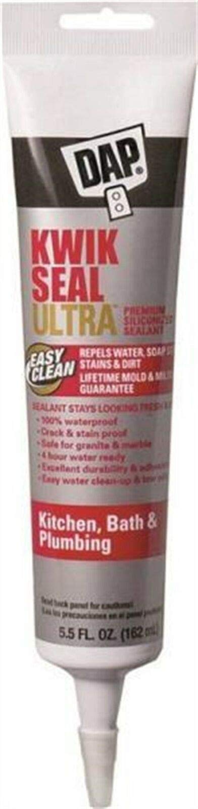 Dap 18894 5.5 Oz White Kwik Seal Ultra
