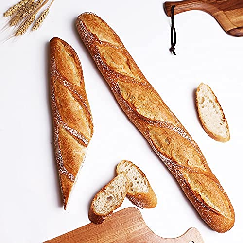Fasmov 2 Pcs French Bread Baking Pan Nonstick Perforated Baguette Pan 4 Wave Loaves Loaf Bake Mold Toast Cooking Bakers Molding