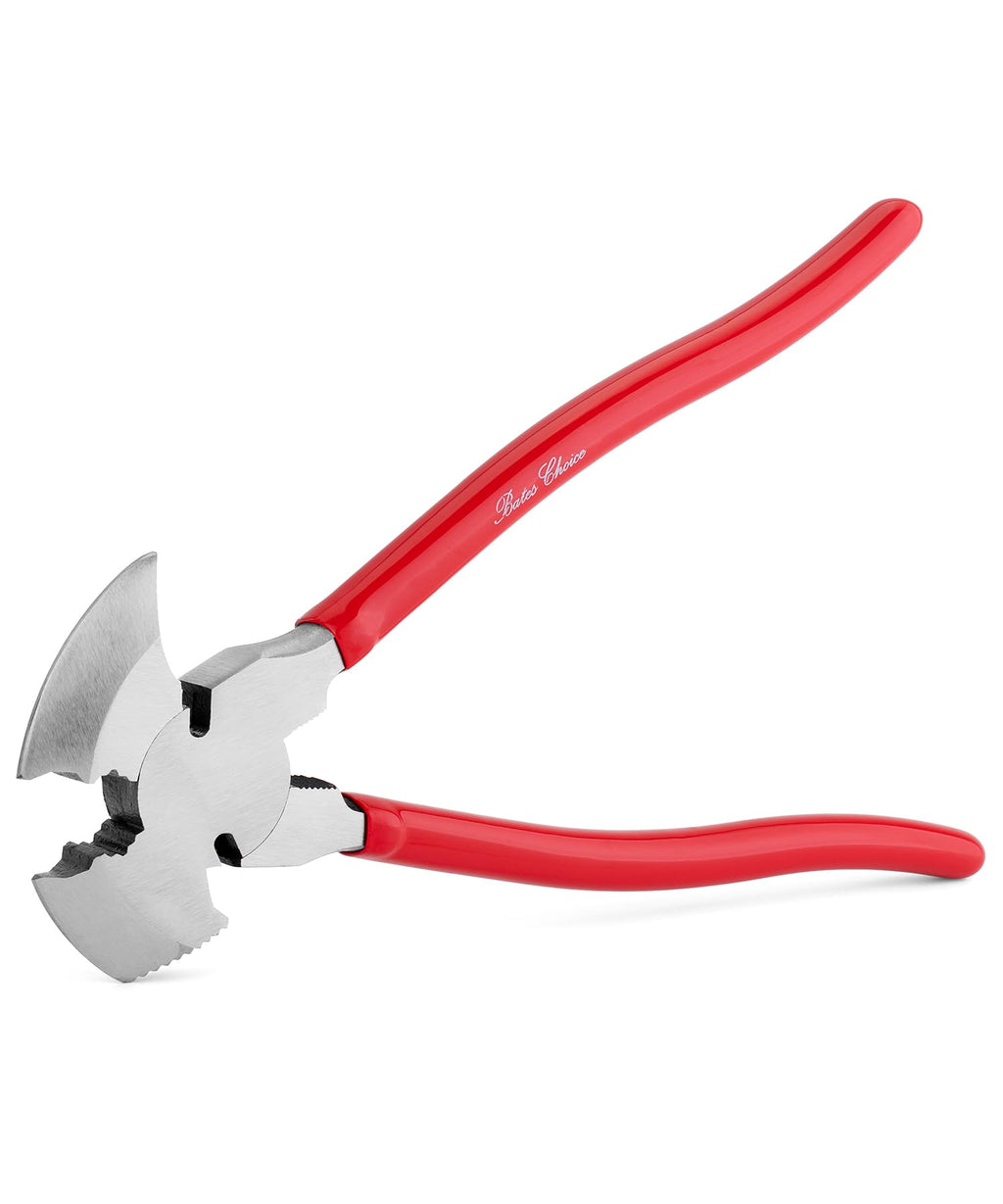 Bates- Fencing Pliers, 10.8-Inch, Multi Tool Fence Pliers, Barbed Wire Fence Tools, Fencing Tools