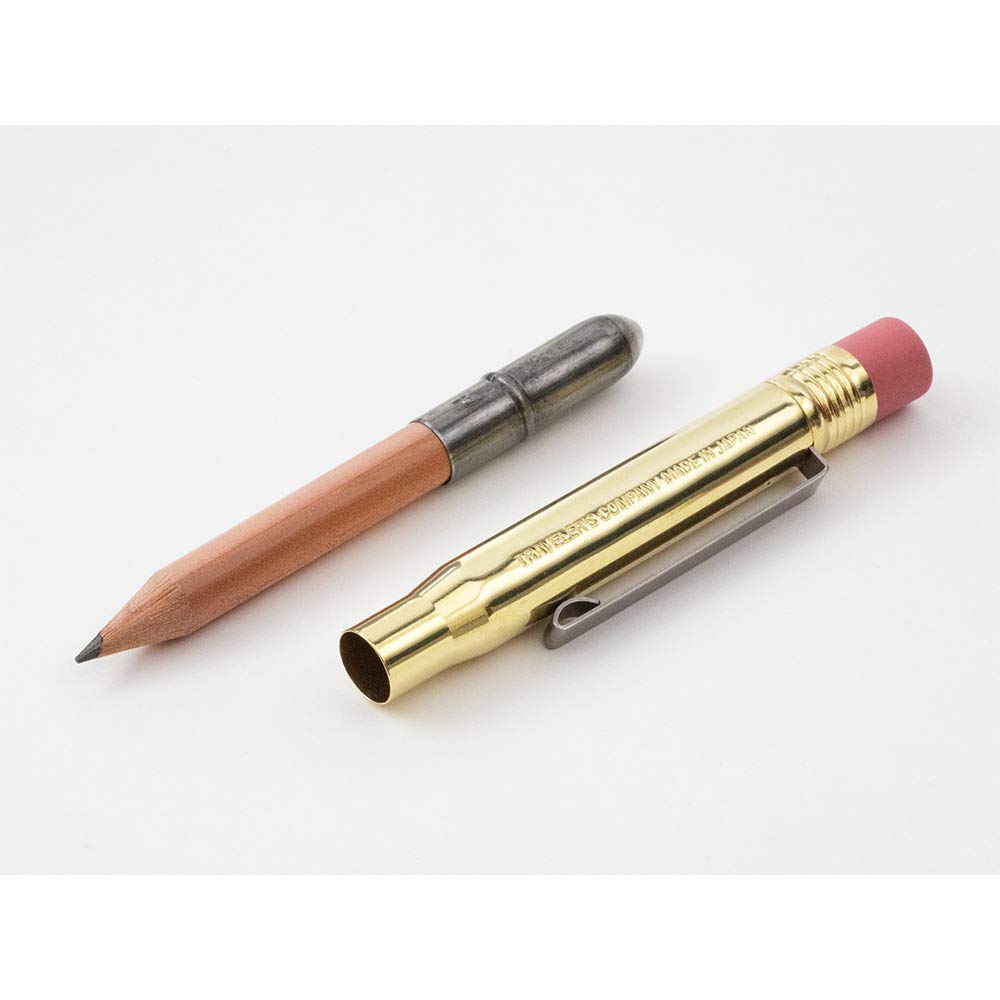 Travelers Company 38075006 Brass Pencil, Solid Brass
