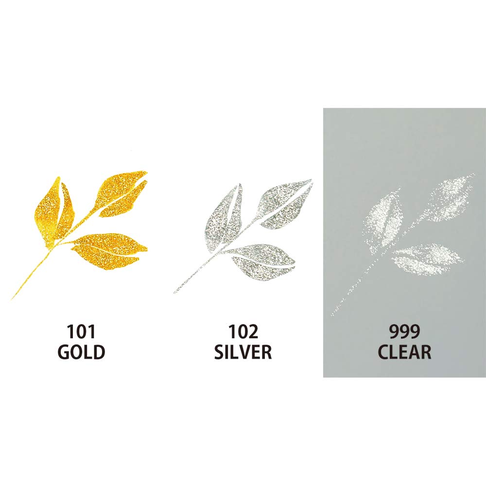 Kuretake ZIG Wink of Stella Brush II, Christmas Sparkle Glitter pen (Gold, Silver, Clear), Shimmer and Sparkle pens, for Card Making, Craft, Made in Japan