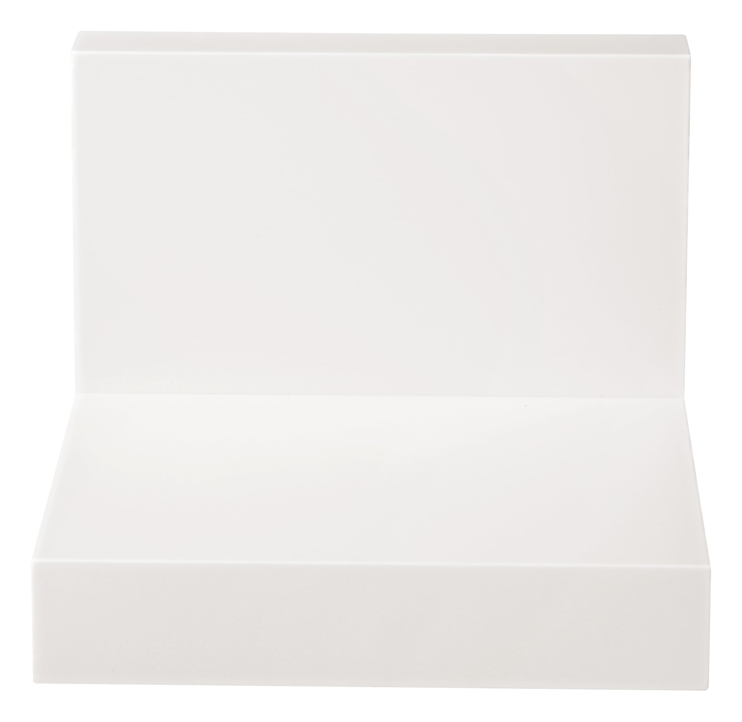 Command Display Floating Wall Shelves, 2 Ledges 8 Strips, Damage-free Decorating, Quartz