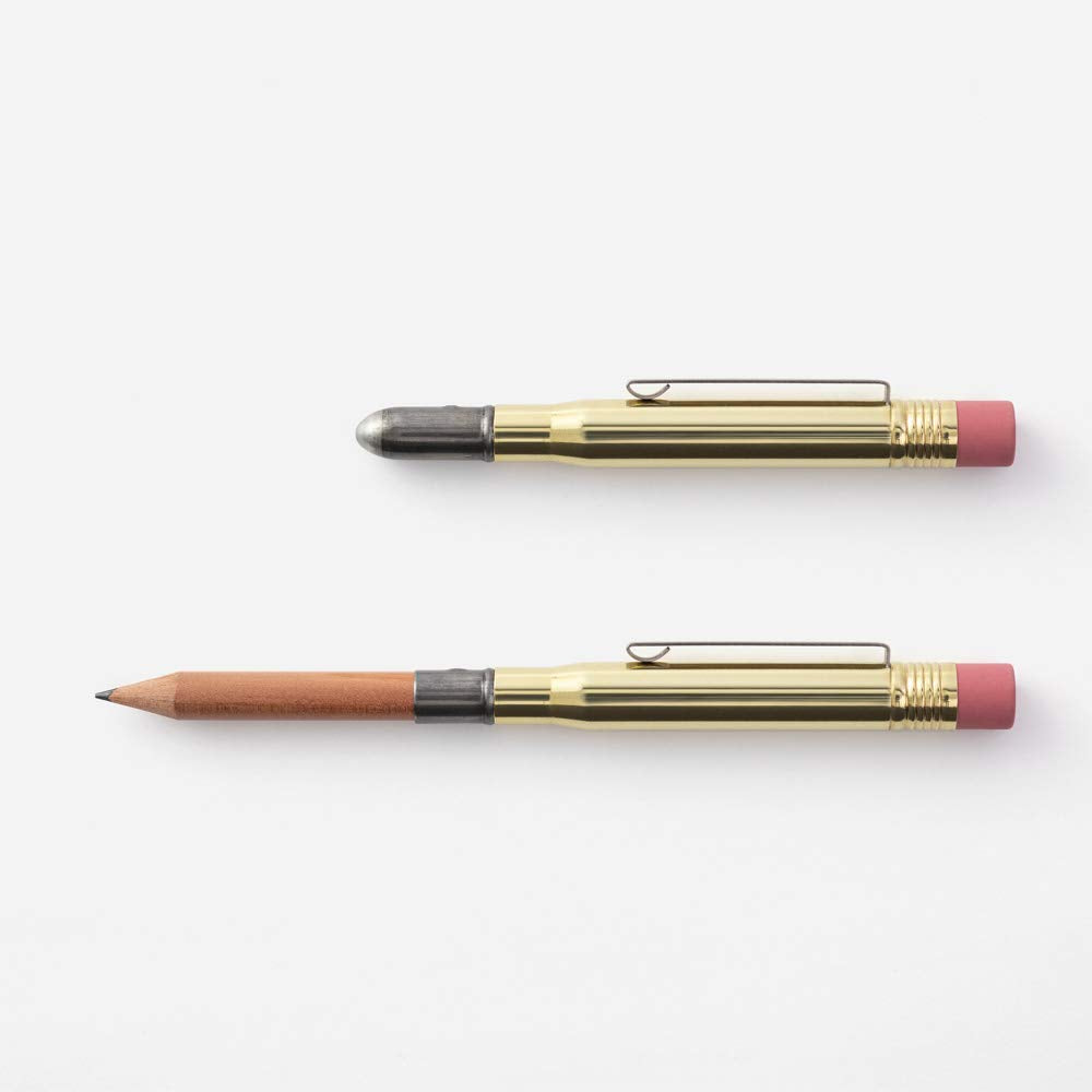 Travelers Company 38075006 Brass Pencil, Solid Brass