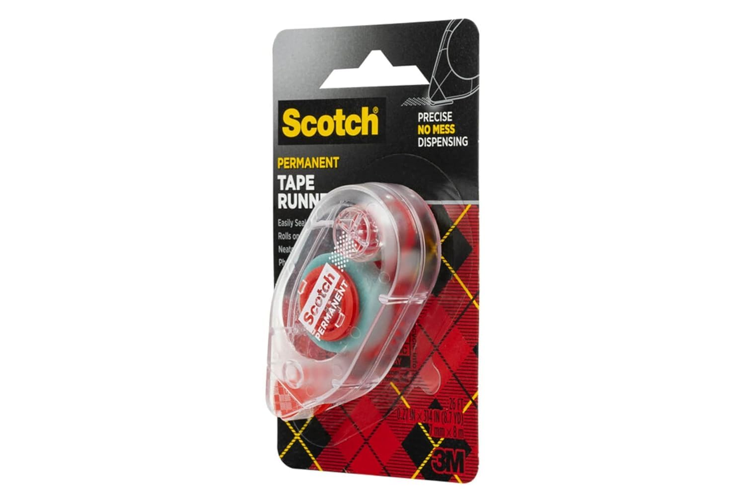 3M Bulk Buy 6061 Scotch Double Sided Adhesive Roller .27 in. x 8.7 yd. (6)