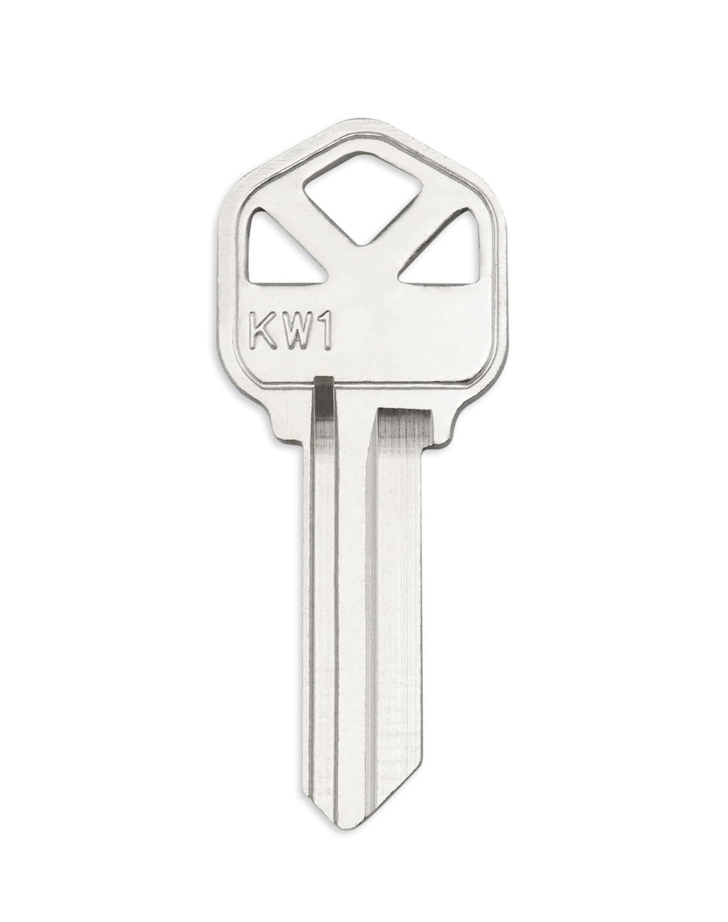 QWORK Blank Key Blanks, Pack of 50 Copper Structures Key for (KW1) Kwikset
