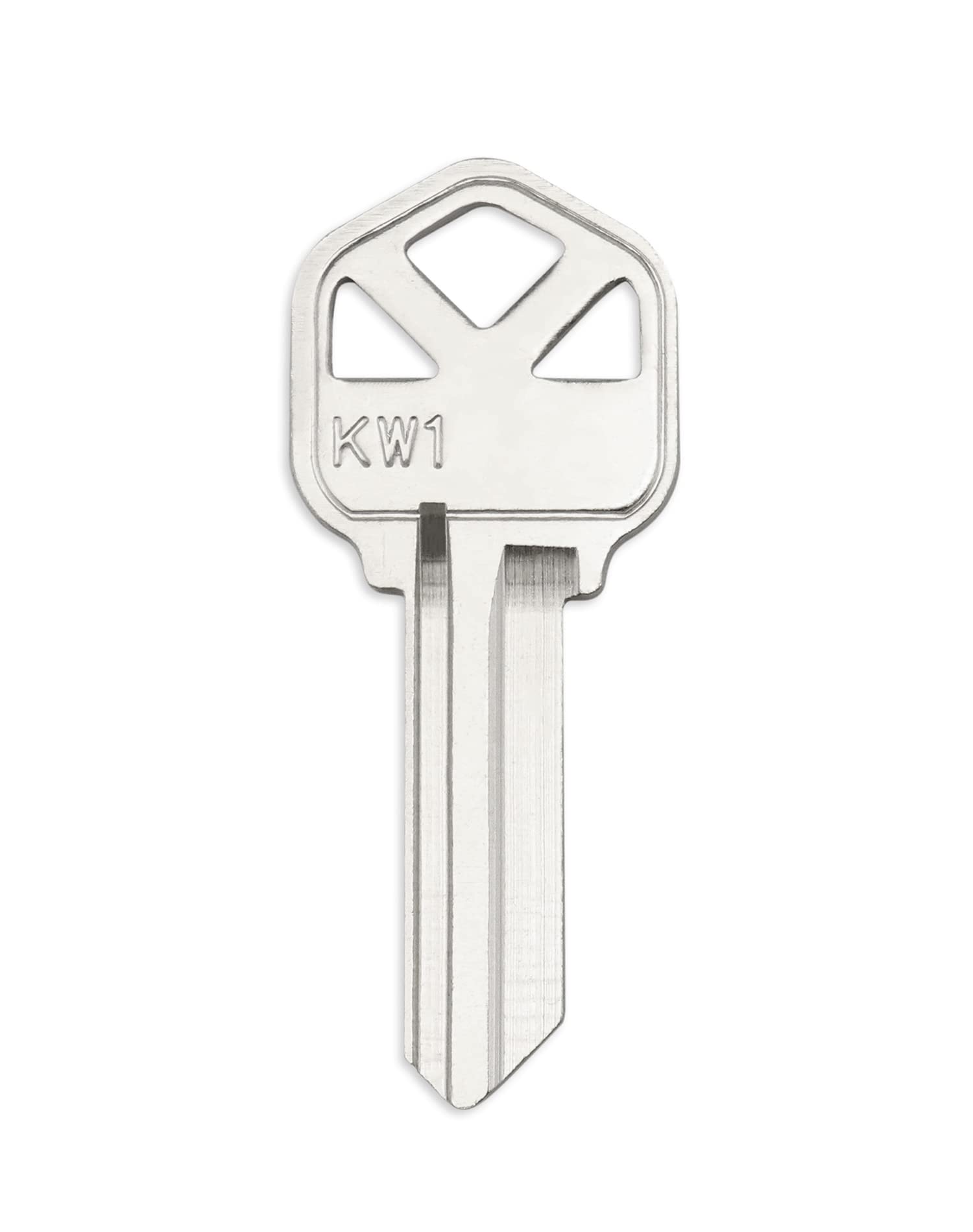 QWORK Blank Key Blanks, Pack of 50 Copper Structures Key for (KW1) Kwikset