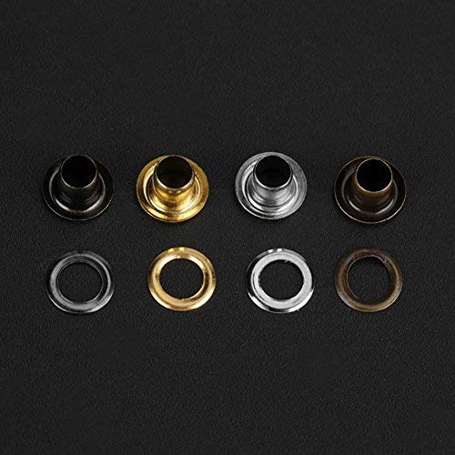 Eyelet Grommet Set Washers Fastener for Leather Craft Clothes Sewing Accessories with 3pcs Handwork Tools Set(3mmx420pcs)