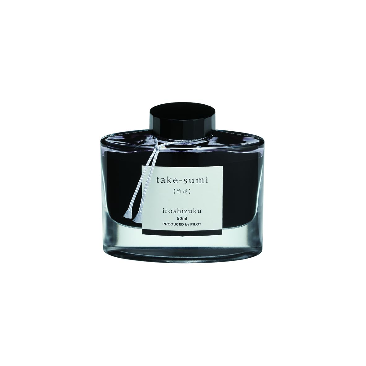 Pilot Iroshizuku Fountain Pen Ink – 50 ml Bottle – Take-sumi (Gray Black) (Japan Import), Black