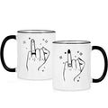 Couples Gifts Coffee Mugs Set for Him and Her,Bridal Shower Gift for Bride and Groom,Engagement Newlywed Anniversary Wedding Gifts for Couple 2023,Mr and Mrs Gifts,Gift for Couple Coffee Mug