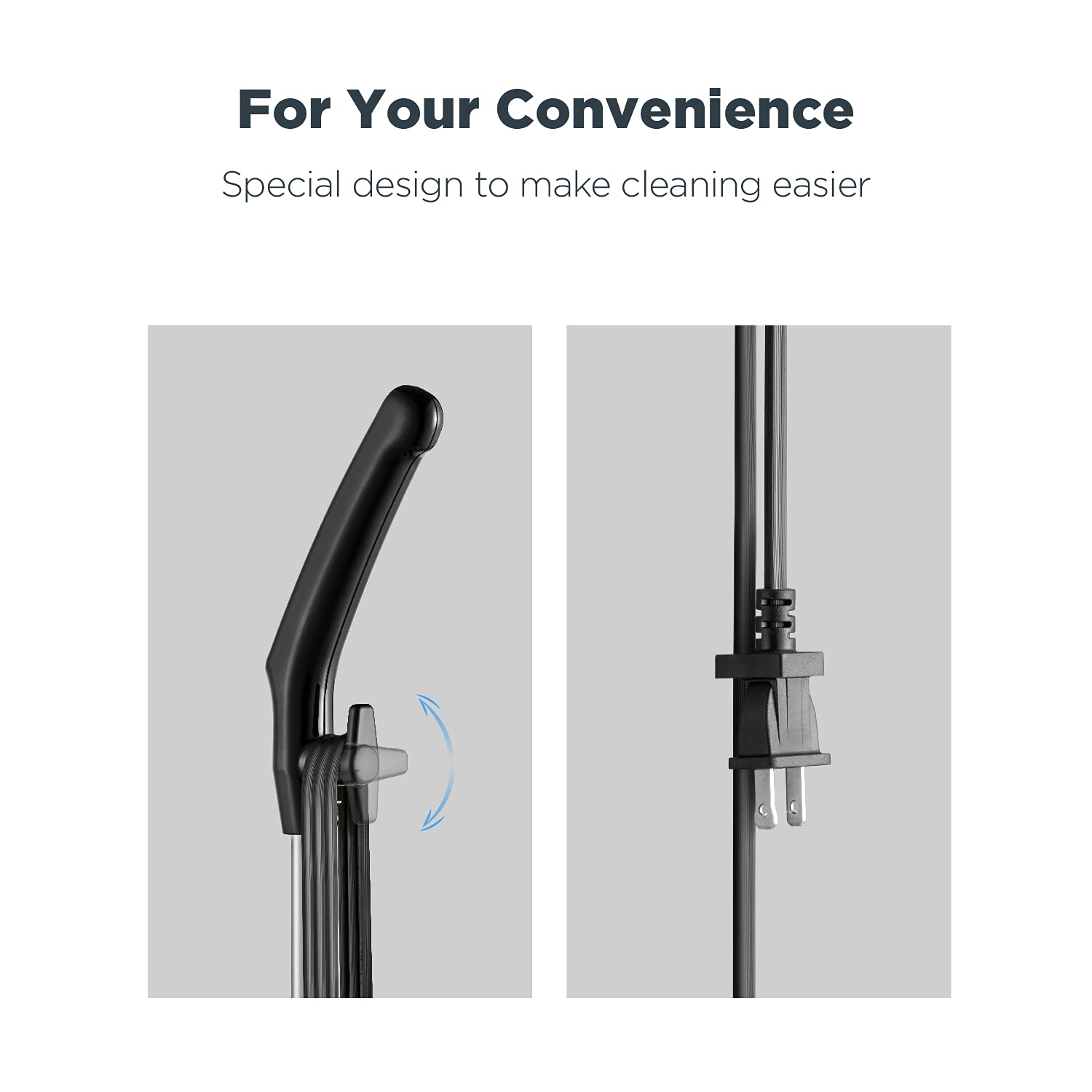 Eureka Home Lightweight Corded Stick Vacuum Cleaner, Powerful Suction Convenient Small Vacuum for Hard Floor, 3-in-1 Hand Vacuum, Blaze Black, NES212C
