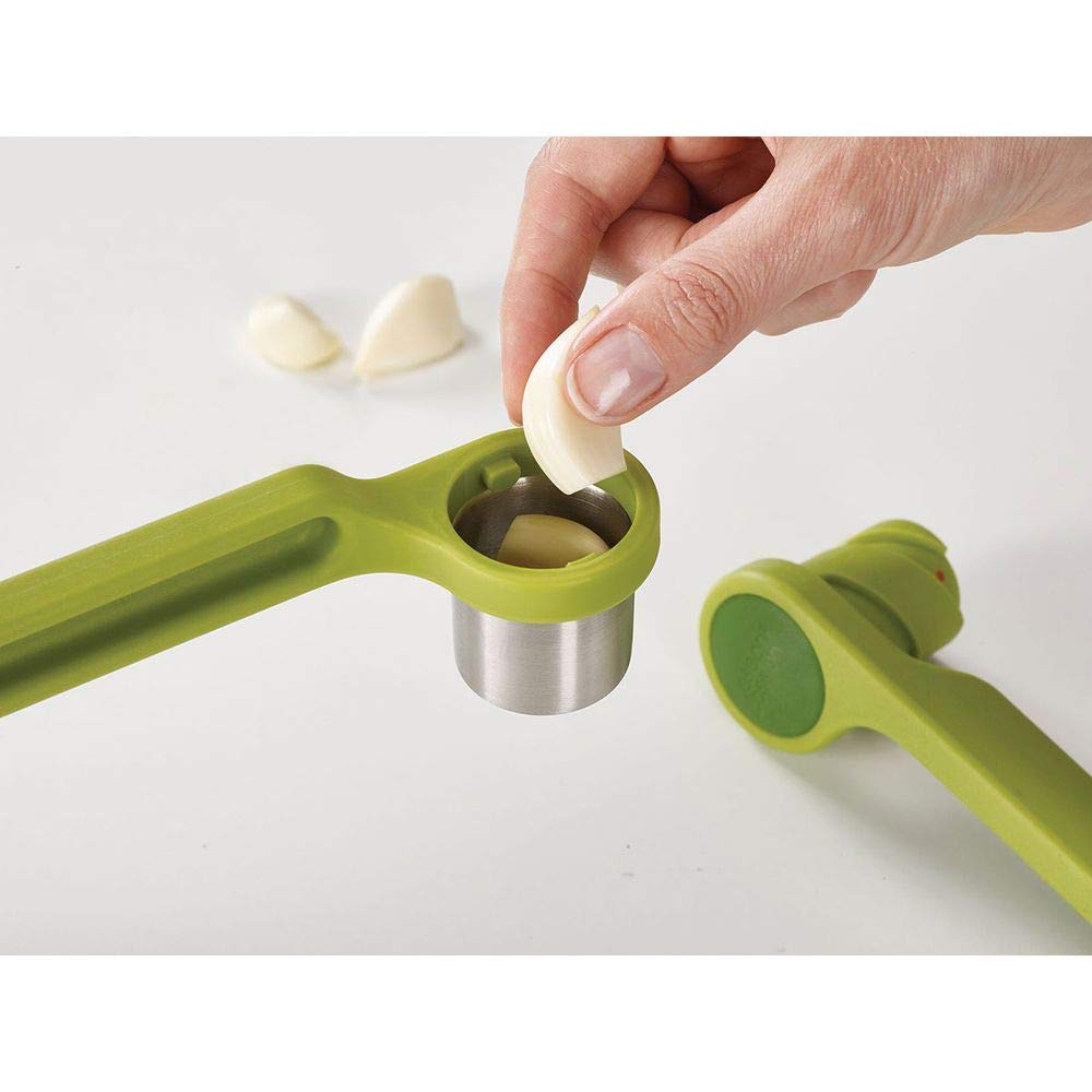 JOSEPH JOSEPH 7020102GR Helix Garlic Press-Green