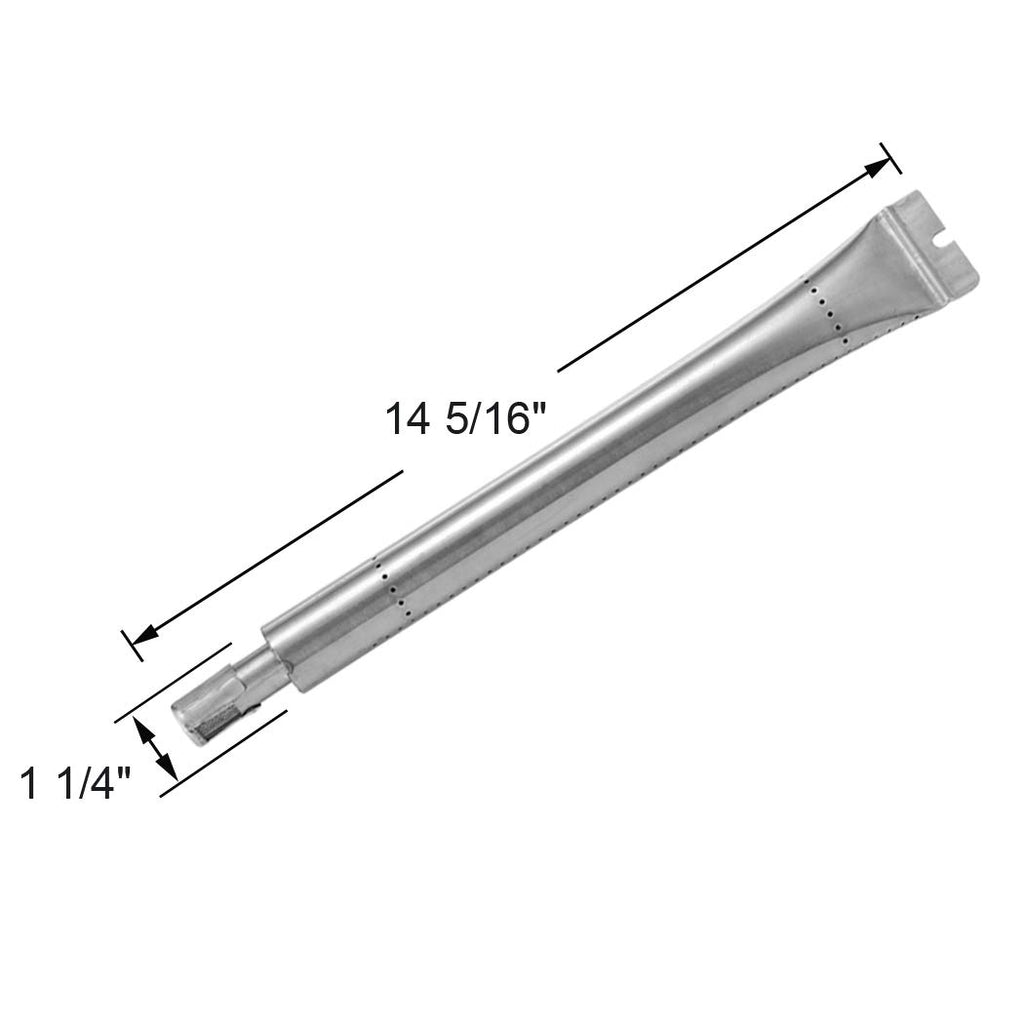 BBQSAVIOR BP69 Tube Burner Replacement Parts for Broil King Signet and Sovereign Gas Grills, 14 5/16 x 1 1/4 inch, 3-Pack