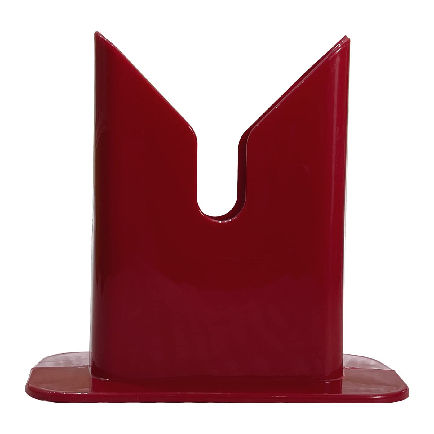 Red Bagel Slicer for Home, Bagel Cutter Stainless Steel