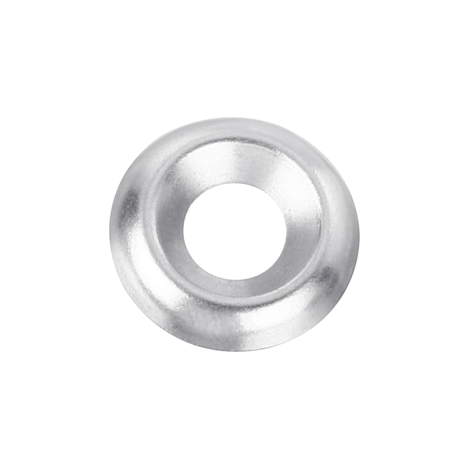 uxcell #8 304 Stainless Steel Cup Washer Countersunk, 300pcs Countersunk Finish Washers for Screw Bolt