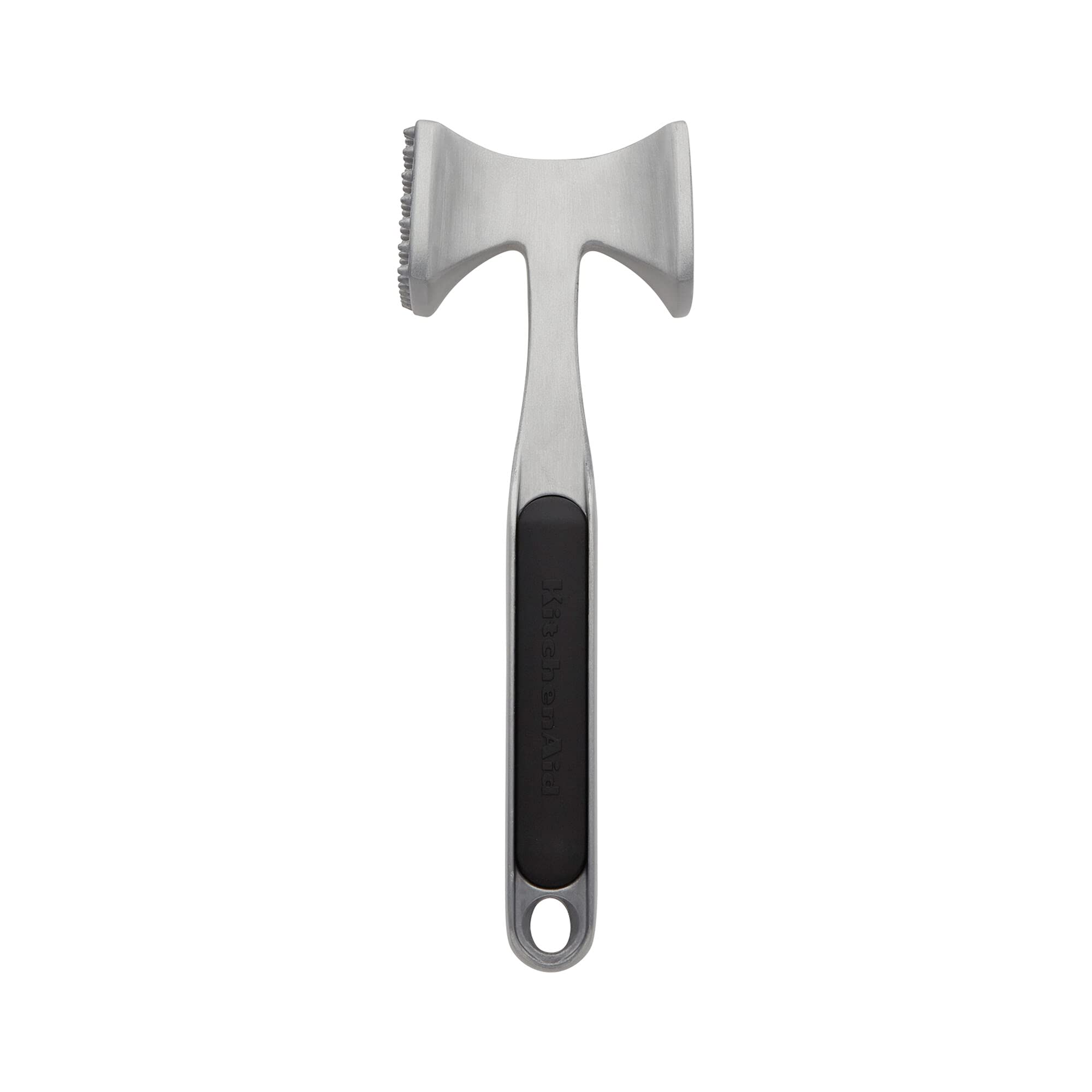 KitchenAid - Meat Tenderizer, Gourmet Meat Tenderizer Hammer with Dual Sides & Ergonomic Handle - Ideal for Chicken, Beef, Pork, Cutlets, Nuts, & More