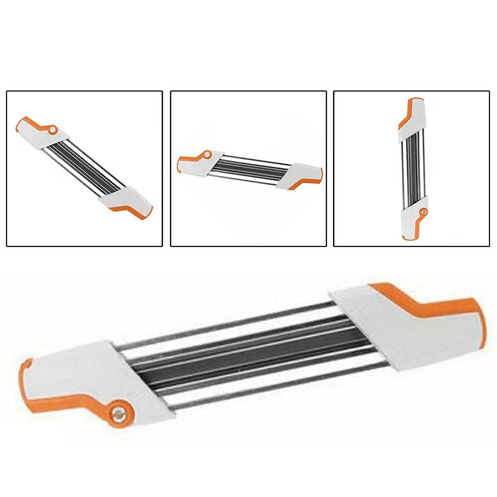 YTING 2 in 1 Metal Easy Chainsaw File Sharpener 4.8mm Replace for Stihl 325 Chain