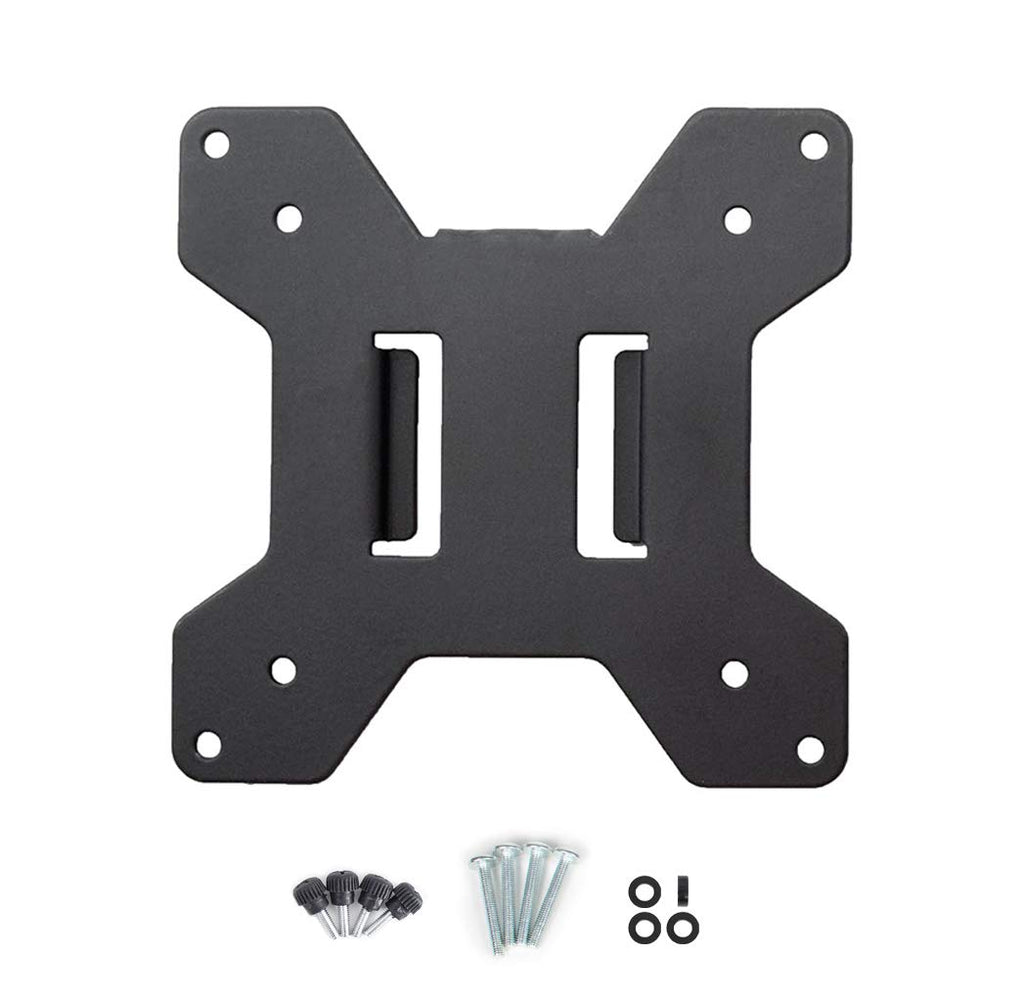 VIVO Steel VESA Bracket 75x75 and 100x100 Mounting for Computer Monitors, Quick Release Removable VESA Plate, Black, PT-SD-VA01A