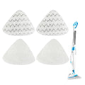 Steam Mop Pads Compatible with Bissell PowerEdge and PowerForce Lift Off 2-in-1 Series 2078 20781 2165 20781 2814C Steam Mop Cleaner Replacement Mop Cloth (2 Soft + 2 Scrubby)
