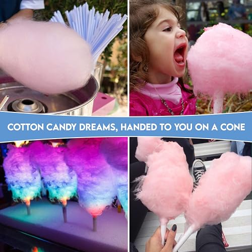 Perfectware Cotton Candy Cones 100ct