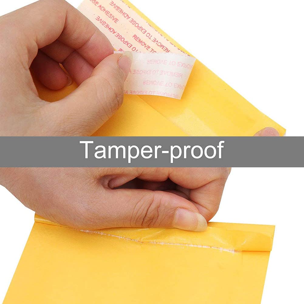 Bubble Mailers 6x10 Inch,Poly Padded Bubble Mailers Pack of 50 Bubble Envelopes Opaque Self Seal Adhesive Waterproof Bags for Shipping and Packaging (6x10'' 50Pc)