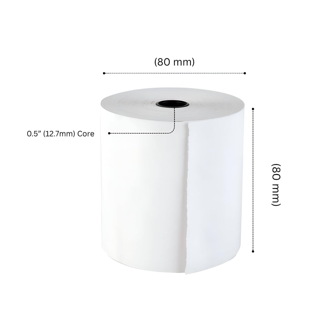 (10 Rolls) 3 1/8" x 230ft Thermal Paper Rolls- BPA Free 80mm, Receipt Paper Rolls for POS Systems, Cash Register, Square Terminal, Clover, Epson TM-T88V, Star TSP100III