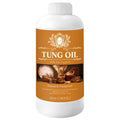 10 OZ Pure Tung Oil for Wood Outdoor/Indoor, Food Grade Sealer, Tung Oil Finish, Waterproof WoodOil for Furniture, Cutting Board, Teak, Floor — Food Safe, Indoor Use