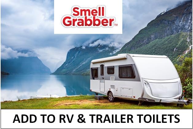 Smell Grabber Odour Eliminator (650g) eco-Friendly, Effective in Garbage Bins, Compost Pails, Bathrooms, Cat Litter, Diaper Pails & More * Buy 2 OR More Save 10% * Packaged in Canada