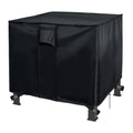 Fire Pit Cover, 28 Inch Square Fire Pit Covers Firepit Cover Waterproof Gas Fire Table Covers Outdoor Fire Pit Covers for Propane Fire Pit Patio Gas Fire Pit Cover