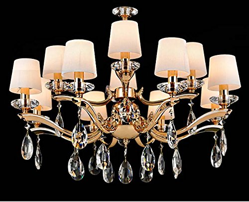 Fushing 20Pcs Hanging Crystals for Chandeliers, Crystal Chandelier Crystals Prisms Glass Teardrop Beads (38mm, Clear)