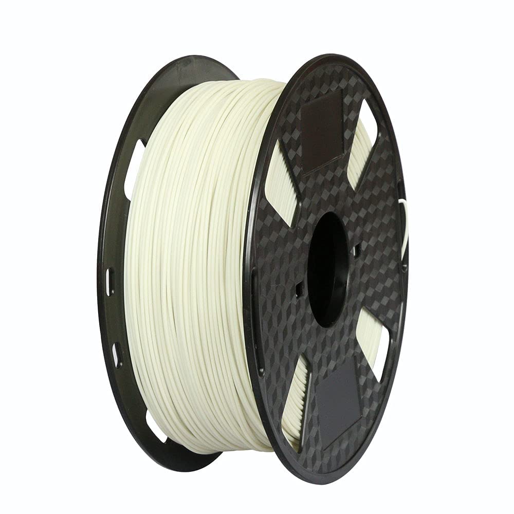 CC3D PLA Max Bone White PLA Filament 1.75 mm 1KG 3D Printer Filament 2.2LBS 3D Printing Material Stronger Pro Plus + Ivory White Bone Color