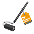 POWERTEC 71010 Long Handle J-Roller with Rubber Roller, 1-1/2-Inch by 3-Inch