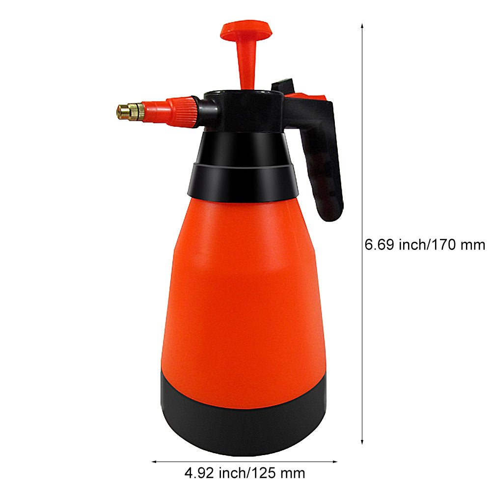 MyLifeUNIT Hand Pressure Sprayer Spray Bottle with Adjustable Pressure Nozzle for Plants 35OZ
