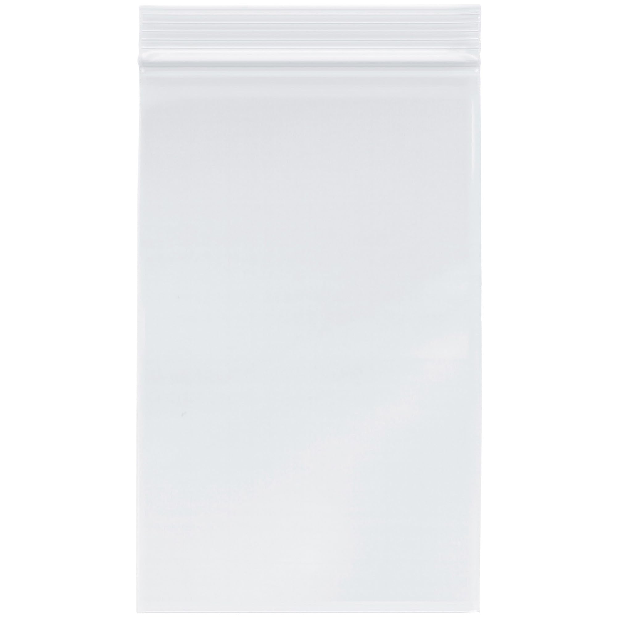 Plymor 5" x 8", 2 Mil (Pack of 100) Zipper Reclosable Plastic Bags